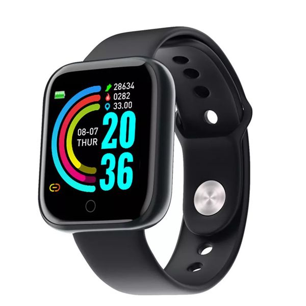 Fitness Tracker Smart Watch D20 - Black