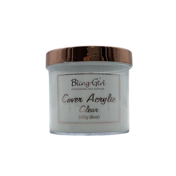 Bling Girl - 240g Clear Acrylic Powder Salon Size