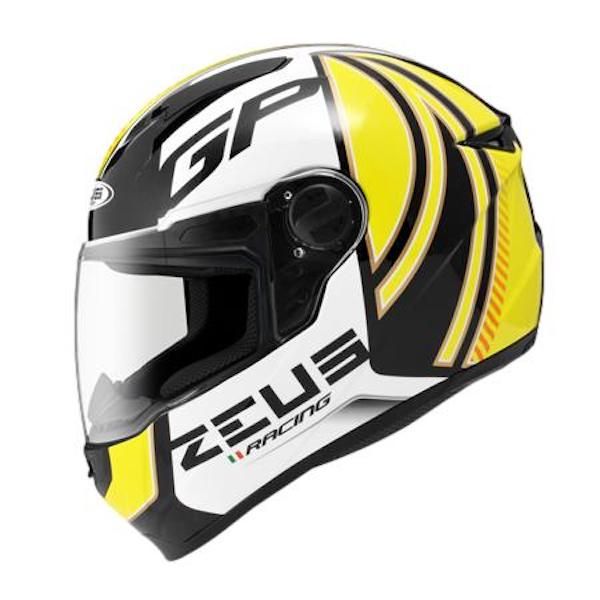 Zeus Zs811 Black/Yellow Helmet image
