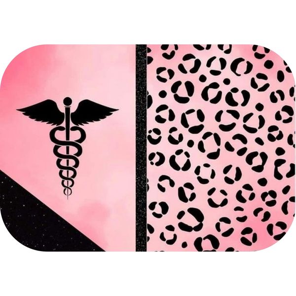 Animal Print Pink Medic Printed Mouse Pad