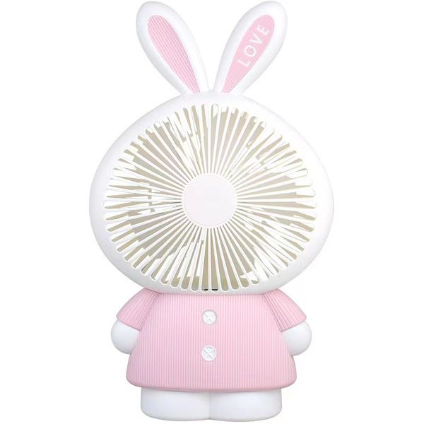 Lovely Mini Fan with Light and Effective Wind