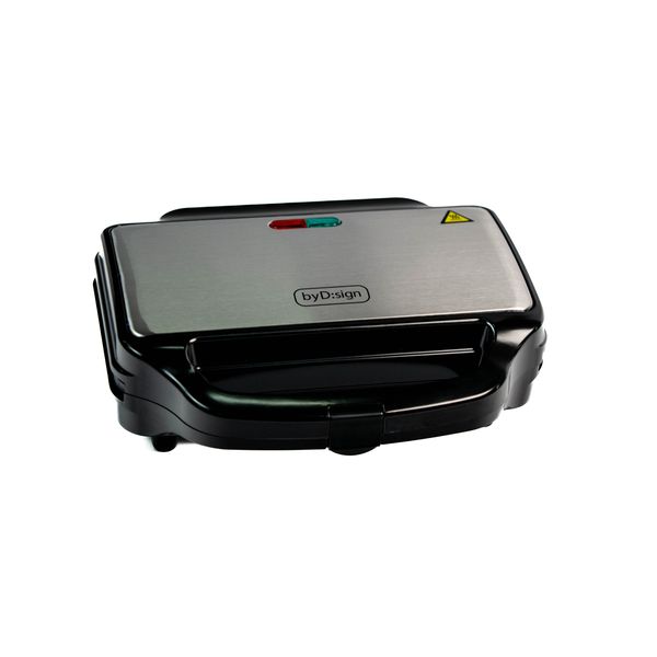 byD:sign Jumbo Deep Fill Sandwich Maker - Non-Stick Plates &amp; 900W