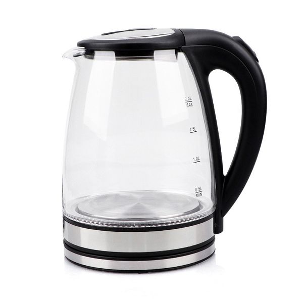 Fast-Heating Glass Electric Kettle with 360 Rotational Base