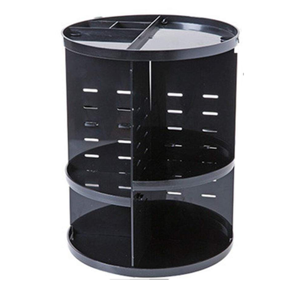 360 Degree Rotating Adjustable Cosmetic Storage Organizer