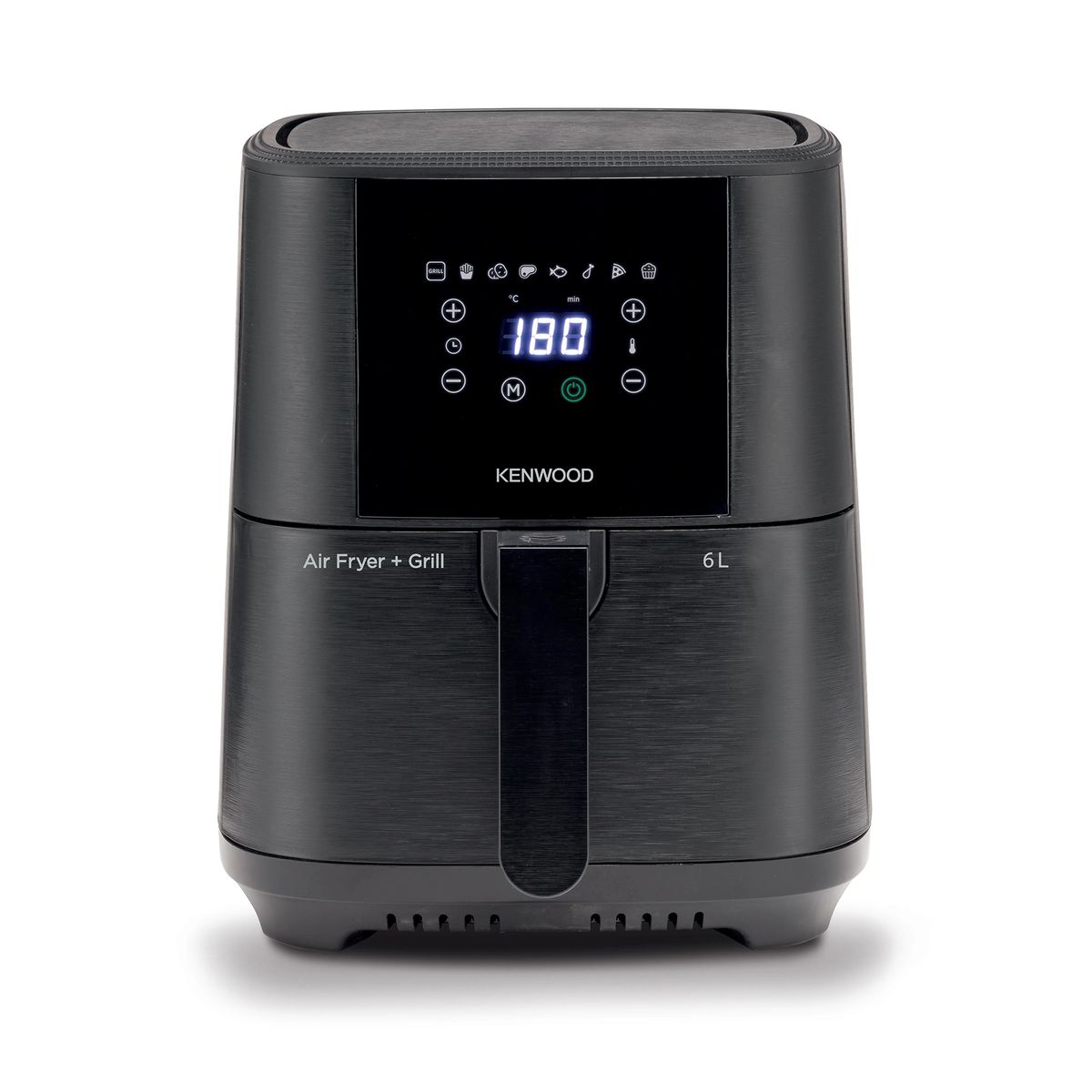 Kenwood - 6 Litre Basket Air Fryer with Grill Feature - HFP60.000BK ...