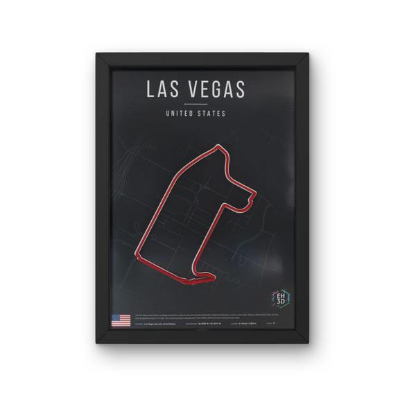 Formula 1 3d Racetrack - Las Vegas