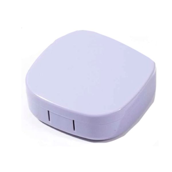 Purple Contact Lens Case and Accessories