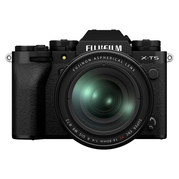 Fujifilm X-T5 Mirrorless Digital Camera + 16-80mm Lens (Black)