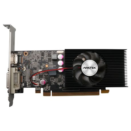 Arktek Nvidia GT1030 4GB GDDR4 64-bit HDMI/DVI/VGA Graphic Card Low-Profile Image