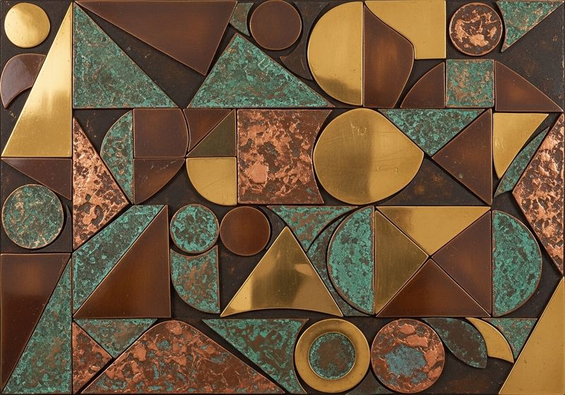 Canvas Ready to Hang Contemporary Art Home Decor - Geometric Architecture