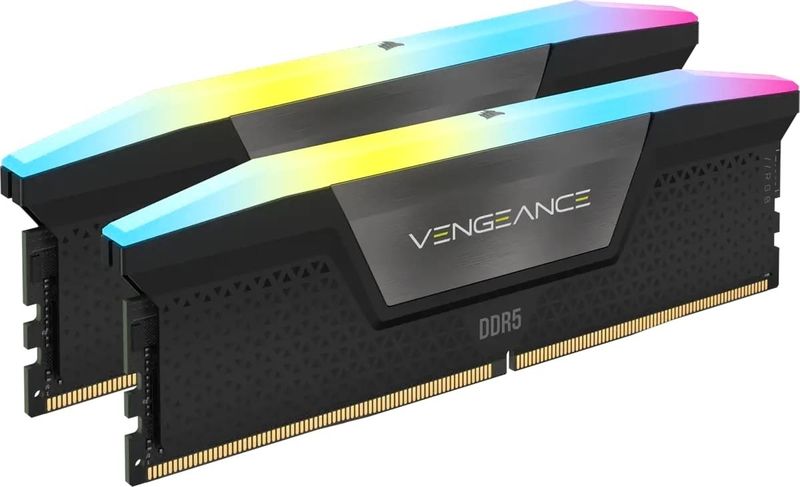 Corsair Vengeance RGB 48GB (2 x 24GB) DDR5 6000MHz C36 Memory Kit