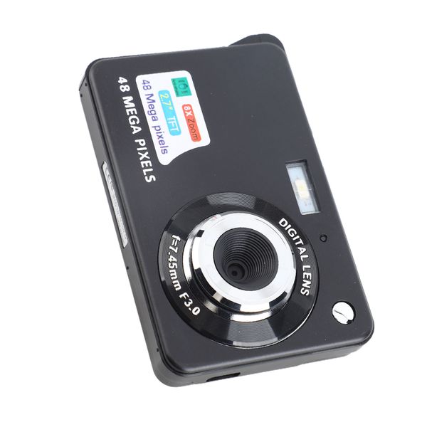 4K Digital Camera, 2.7in LCD, Fill Light, 48MP, 8x Zoom, for Vlog