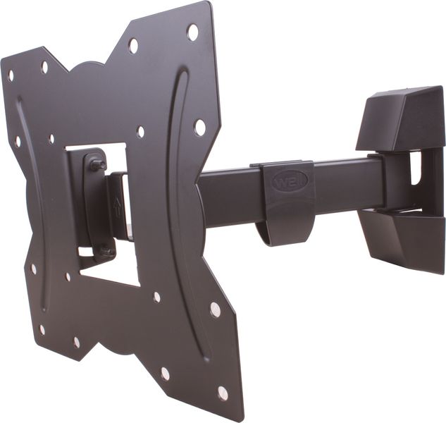 13"- 43" adjustable 1 arm LCD TV wall mount, Well