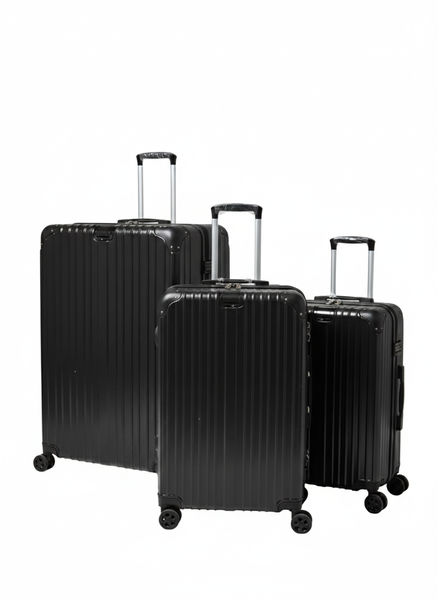 Aluminium Frame Elegant Design Easy Travel 3-Pieces Suitcases Set