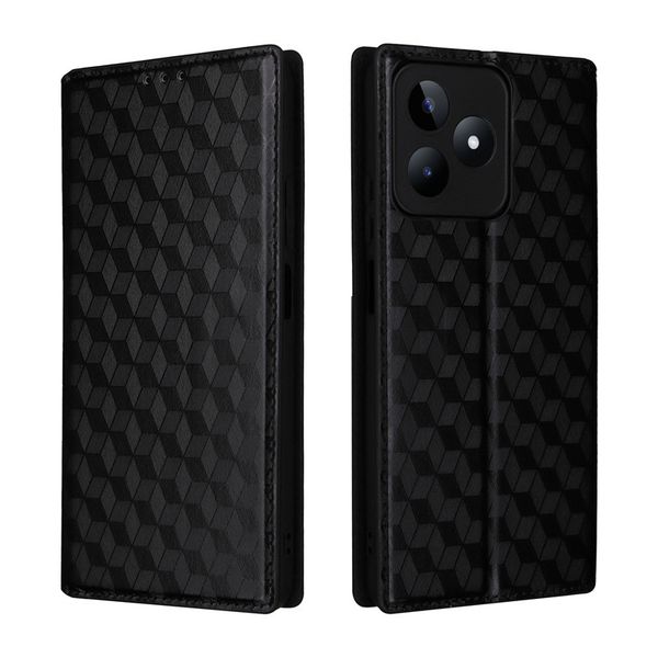 Flip Cover Compatible With Realme C51 Shockproof Leather Cover