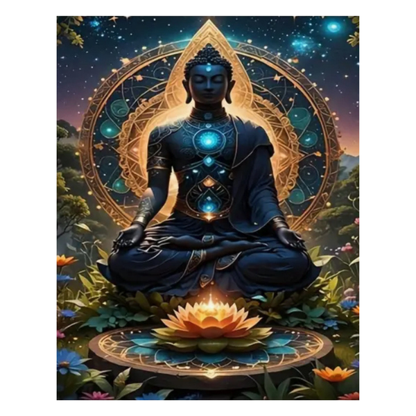 Enlightened Path:A Universe Within Paint by Number Kit for Adults/Beginners