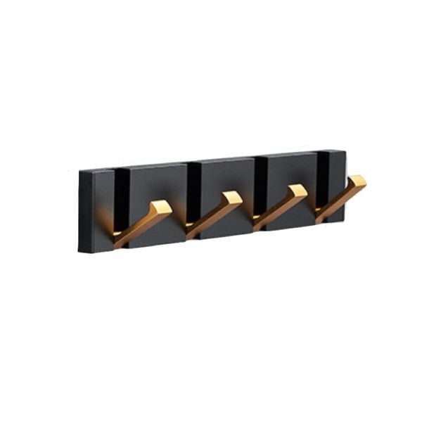 Home Decor Multifunctional Folding Towel Hanger Coat Rack (4 Hooks Design)