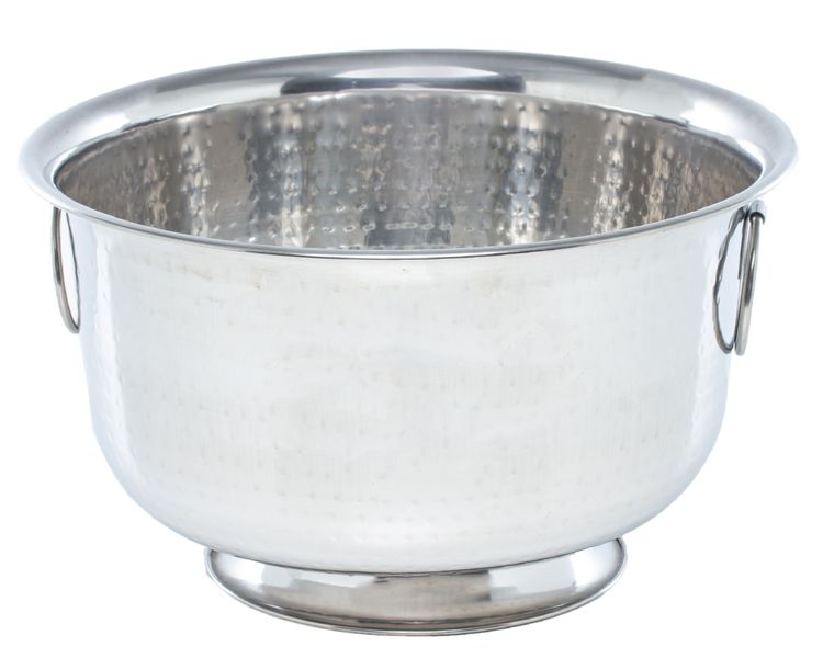 George &amp; Mason - Stainless Steel Two Handled Champagne Bowl On Foot