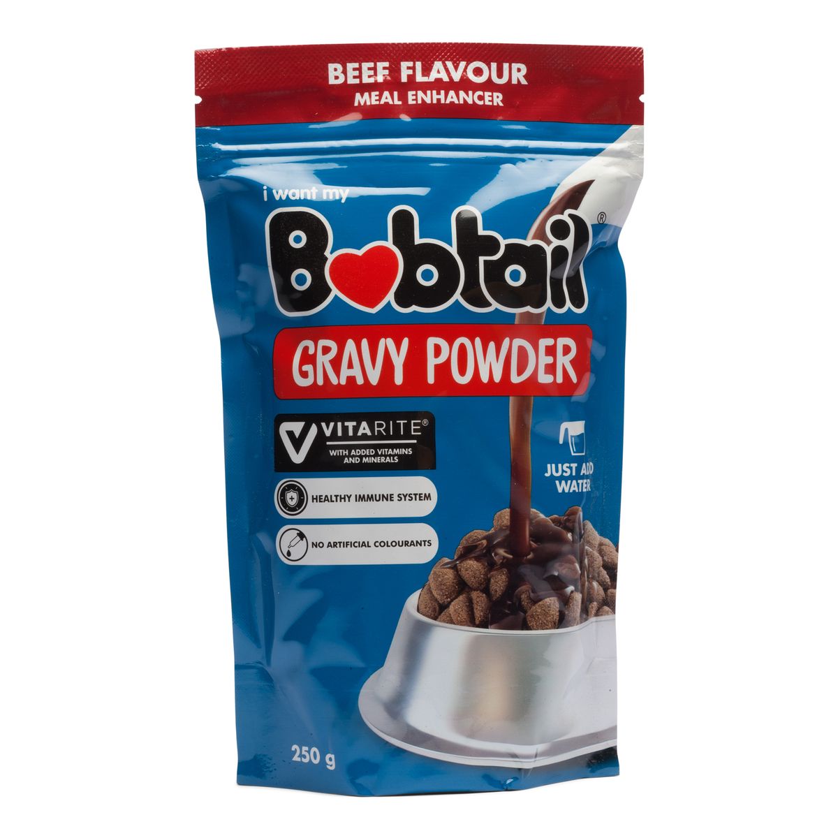 Bobtail Gravy Powder Beef Flavour Meal Enhancer 250g Buy Online In