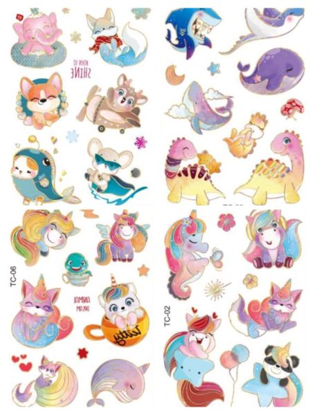 Kids Tattoos - Bronzing Range - Animal Adventures