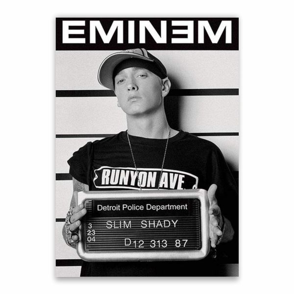 Eminem Mug Shot Poster - A1