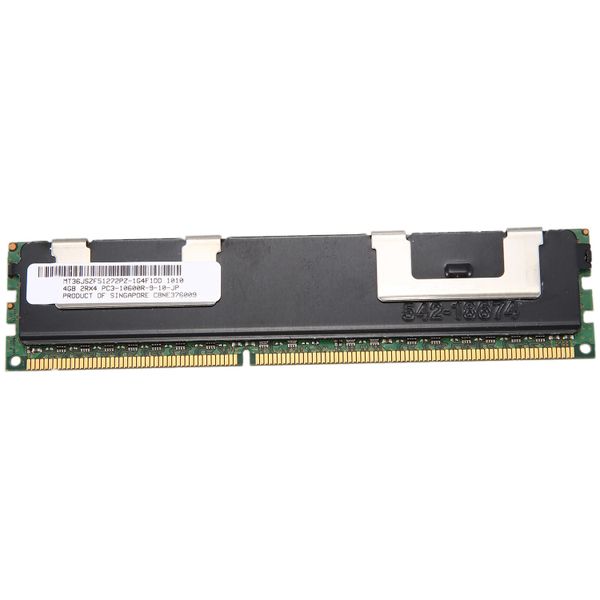 4Gb Ddr3 Memory Ram Pc3-10600R 1333Mhz 2Rx4 1.5V Ecc 240-Pin Server