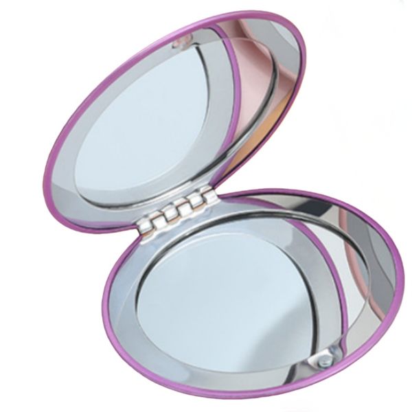 Portable Folding Aluminum Makeup Mirror