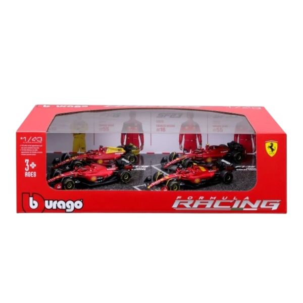 Bburgao 1/43 Ferrari F1 4-Pack Set - #16-14cm Each