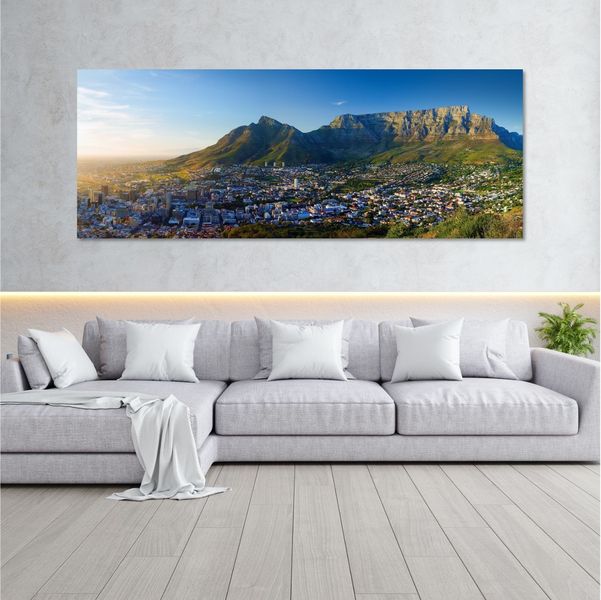 Canvas Wall Art - Panoramic Cape Town - 150cm x 100cm