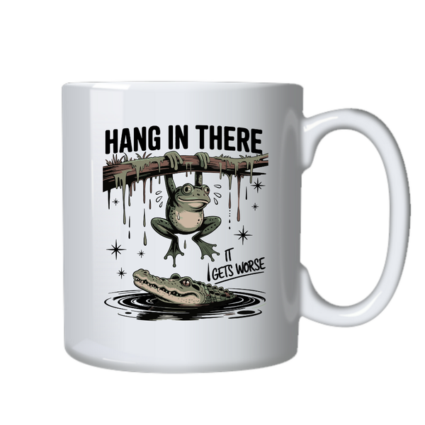 Funny Frog Motivational Positive Mug Ideal Gift for Birthday Christmas 402