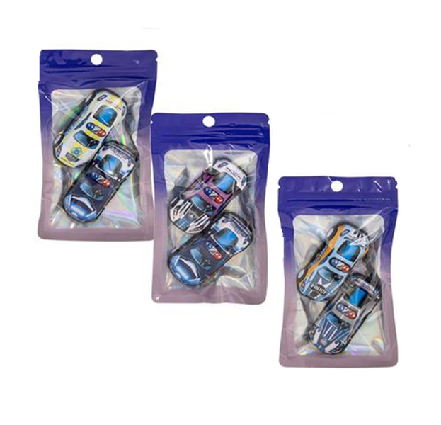 Die Cast Police Cars 6.5cm x 3 - 2 Piece