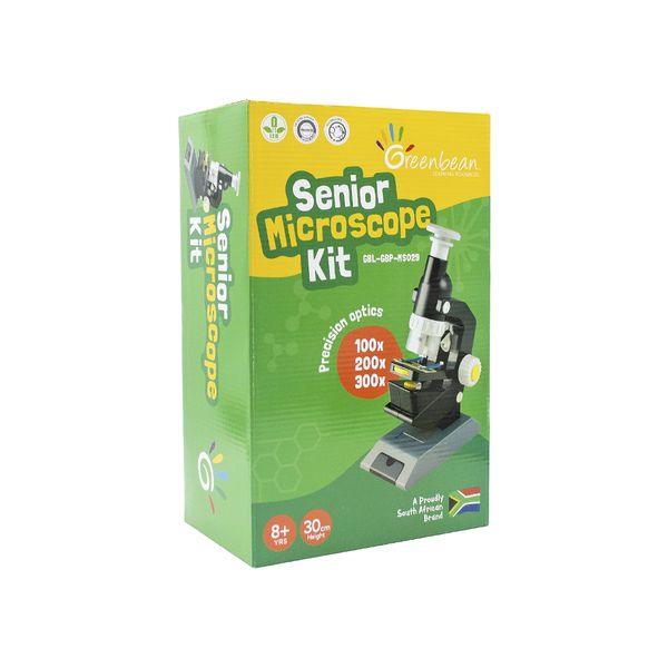 Greenbean Science: Senior Microscope Kit - 100x, 200x &amp; 300x