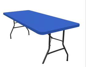 MIkaco Adjustable Height Portable Folding Table | Shop Today. Get