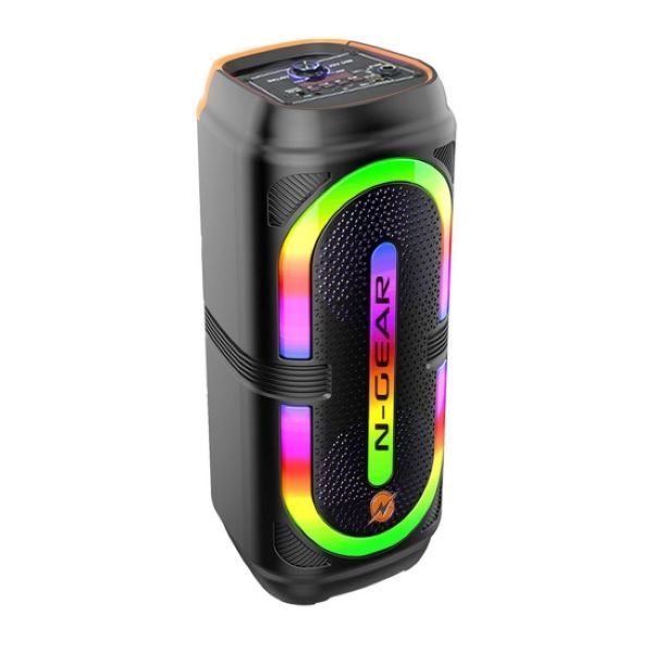 N-Gear Kids Wireless Bluetooth Speaker and Karaoke Set with Mic