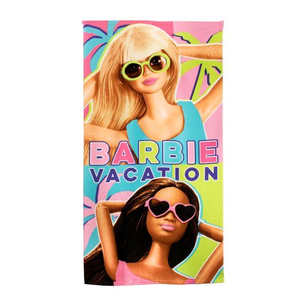 BARBIE Official Licensed Kids Beach Towel - Fun, Soft &amp; Perfect for Summer