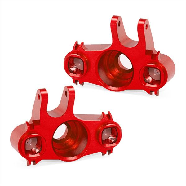 C Hubs Caster Blocks Kit for Traxxas 1/10 Rc Car Upgrade Parts Red