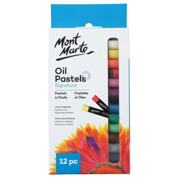 Marte Pastel Oil Craft 12 Piece