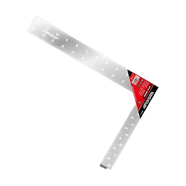Industrial Quality 20X30Cm Stainless Steel Angle Square Ruler + Revibe Pen