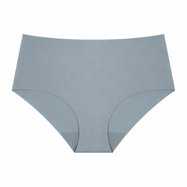 High Waist Seamless Underwear - Grey