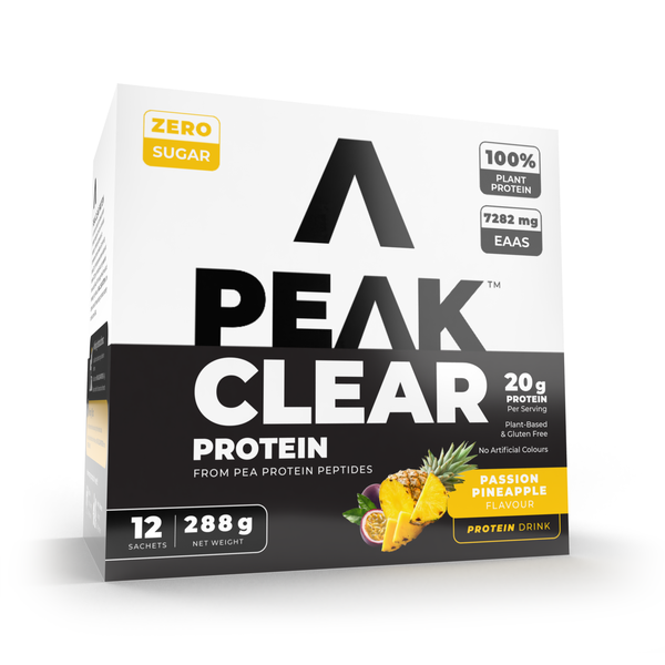 PEAK Clear Protein [Box 12's] Passion Pineapple