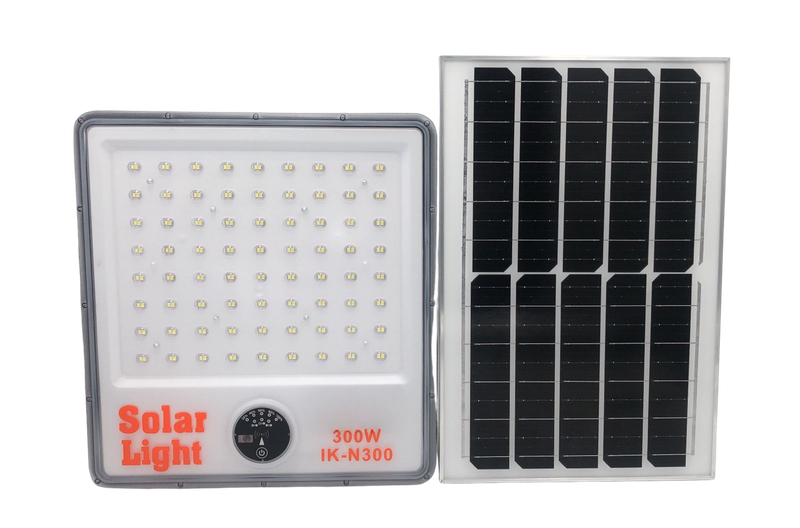 300W Solar Floodlight With Motion Sensor
