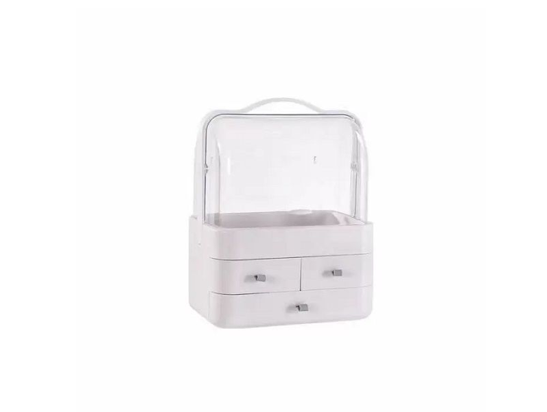 Woo Cosmetic Storage Box - White