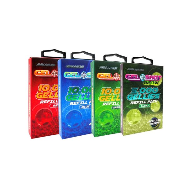 Gel Shot Bundle - Pack of Mixed Gellies - 35 000 Gellies Refill Pack