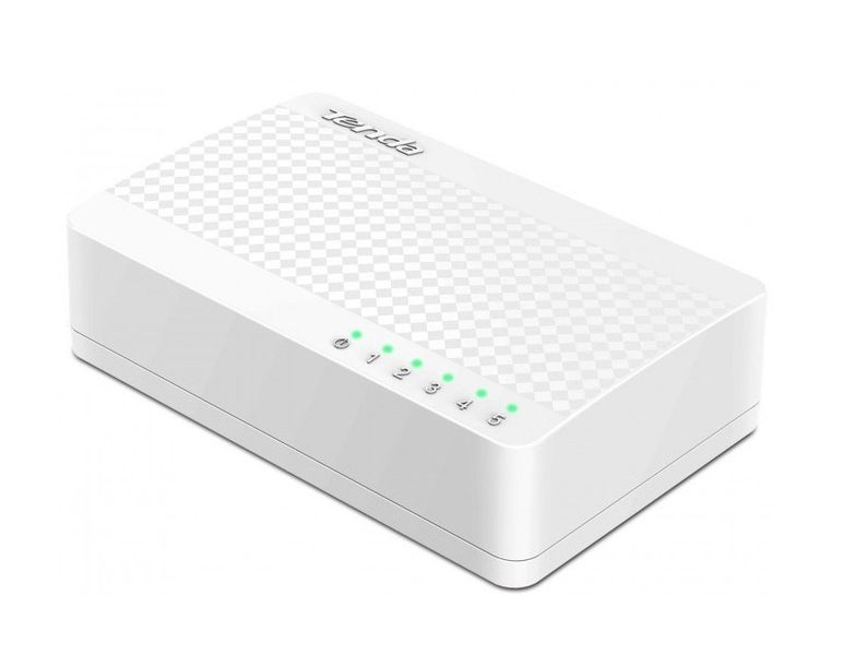 S105 Fast Ethernet Desktop Switch Tenda (5-port)(White)