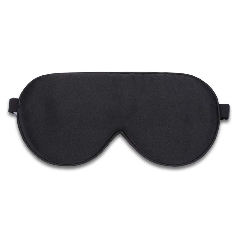 Soft Sleep Eye Mask for Travelling and Sleeping - Black