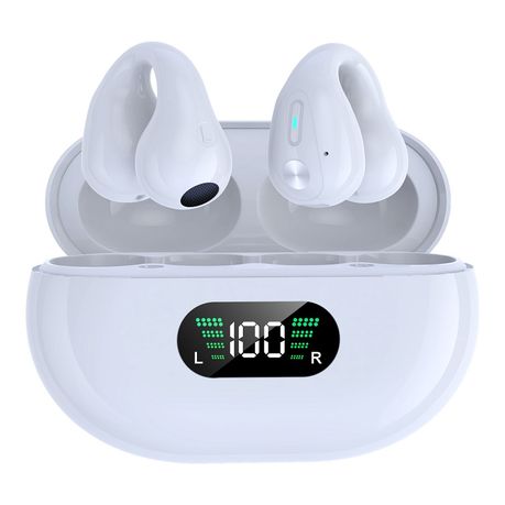 Wireless clip on online earphones