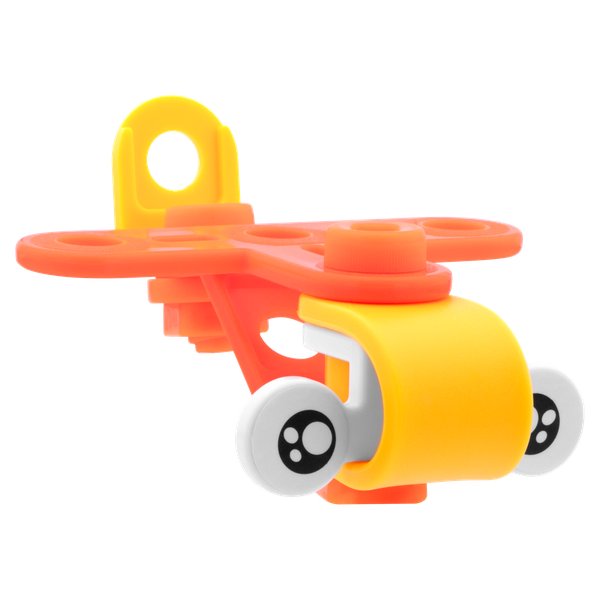 Edu-matic Flexi Build Mini Kit - Airplane - 12 pcs