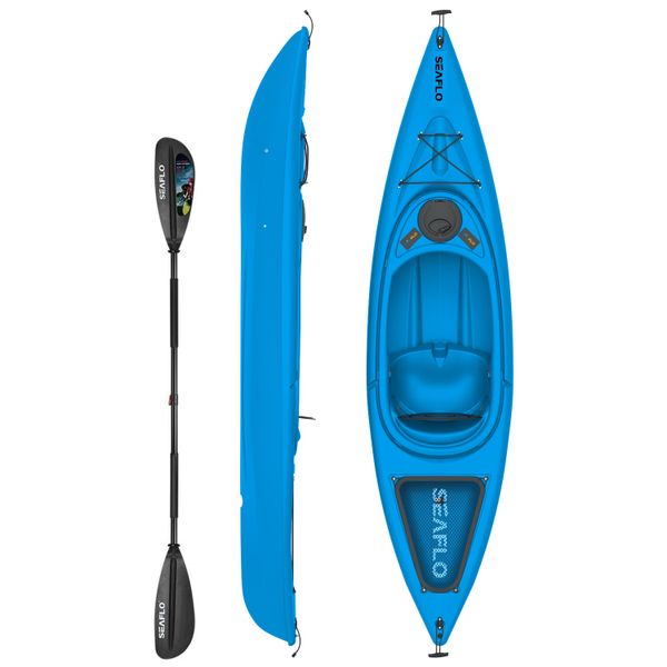 Seaflo Discovery 10 Sit-in Kayak with Paddle