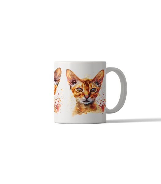 Cat Portrait 11oz DSG63 Printed Coffee Mug Gift