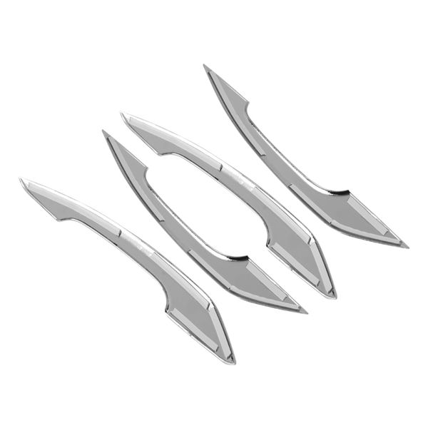 Car Exterior Door Handle Cover Trim Strip for Audi A4 2017-2020 B